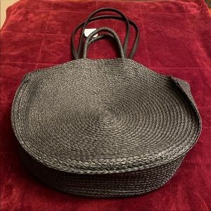 🌺 New Circle Straw Handbag 15.5"🌺